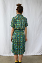 Load image into Gallery viewer, The 60s/70s green skirt set
