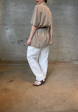 Load image into Gallery viewer, The belted beige top
