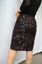 Load image into Gallery viewer, The brown sequin skirt
