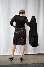 Load image into Gallery viewer, The brown sequin skirt
