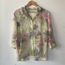 Load image into Gallery viewer, The transparent floral blouse
