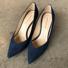 Load image into Gallery viewer, The denim heels
