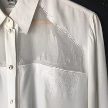 Load image into Gallery viewer, The white lace detail blouse
