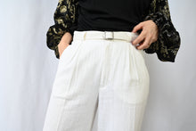 Load image into Gallery viewer, The white vintage pants
