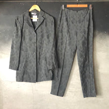 Load image into Gallery viewer, The grey jacquard pants suit
