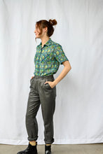 Load image into Gallery viewer, The grey vintage leather pants
