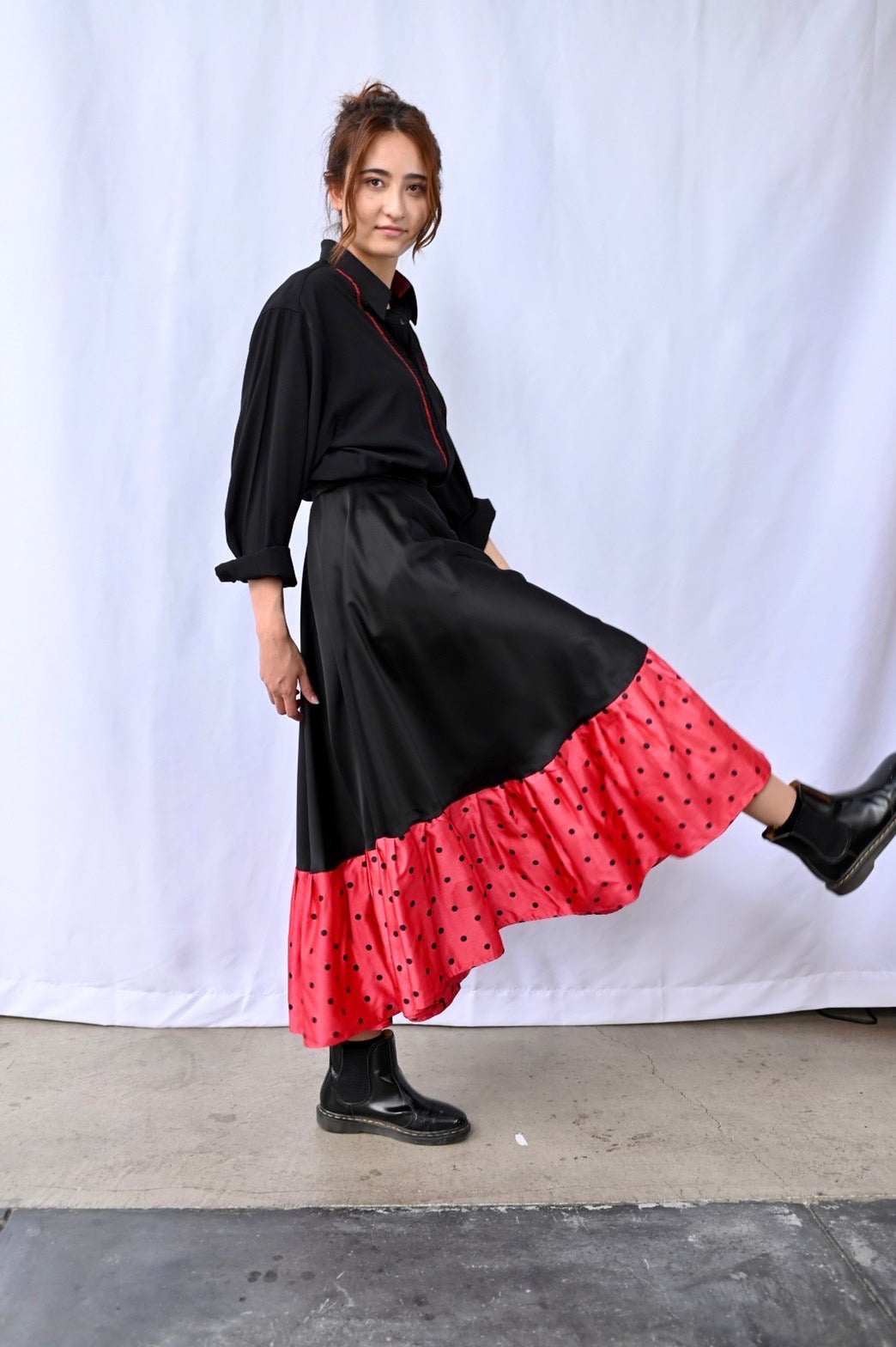 The flamenco skirt