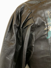 Load image into Gallery viewer, The unique 80s short leather jacket
