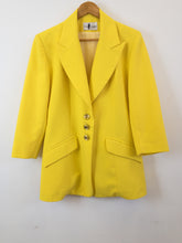 Load image into Gallery viewer, The lemon yellow 90s blazer
