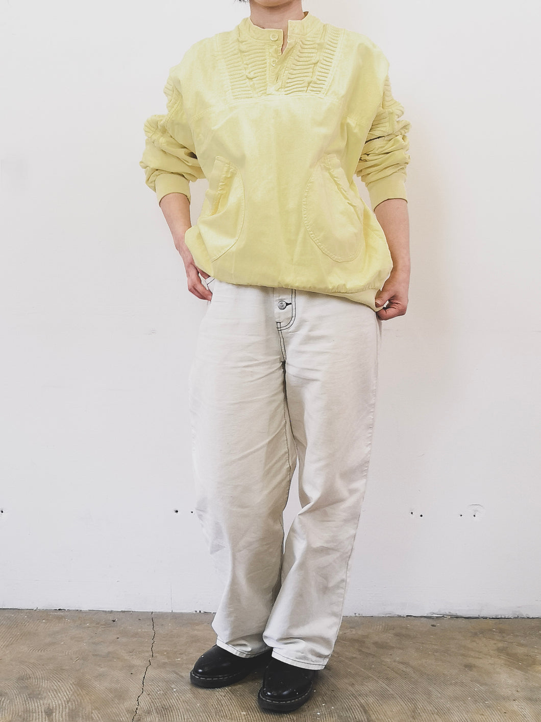 The 90s light yellow unisex sweater