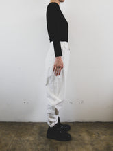 Load image into Gallery viewer, The 80s white vintage pants
