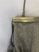 Load image into Gallery viewer, The small vintage silver glitter purse
