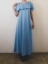 Load image into Gallery viewer, The 70s sky blue maxi one-piece
