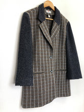 Load image into Gallery viewer, The check wool mix unisex jacket
