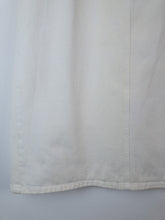 Load image into Gallery viewer, The white denim skirt with pockets
