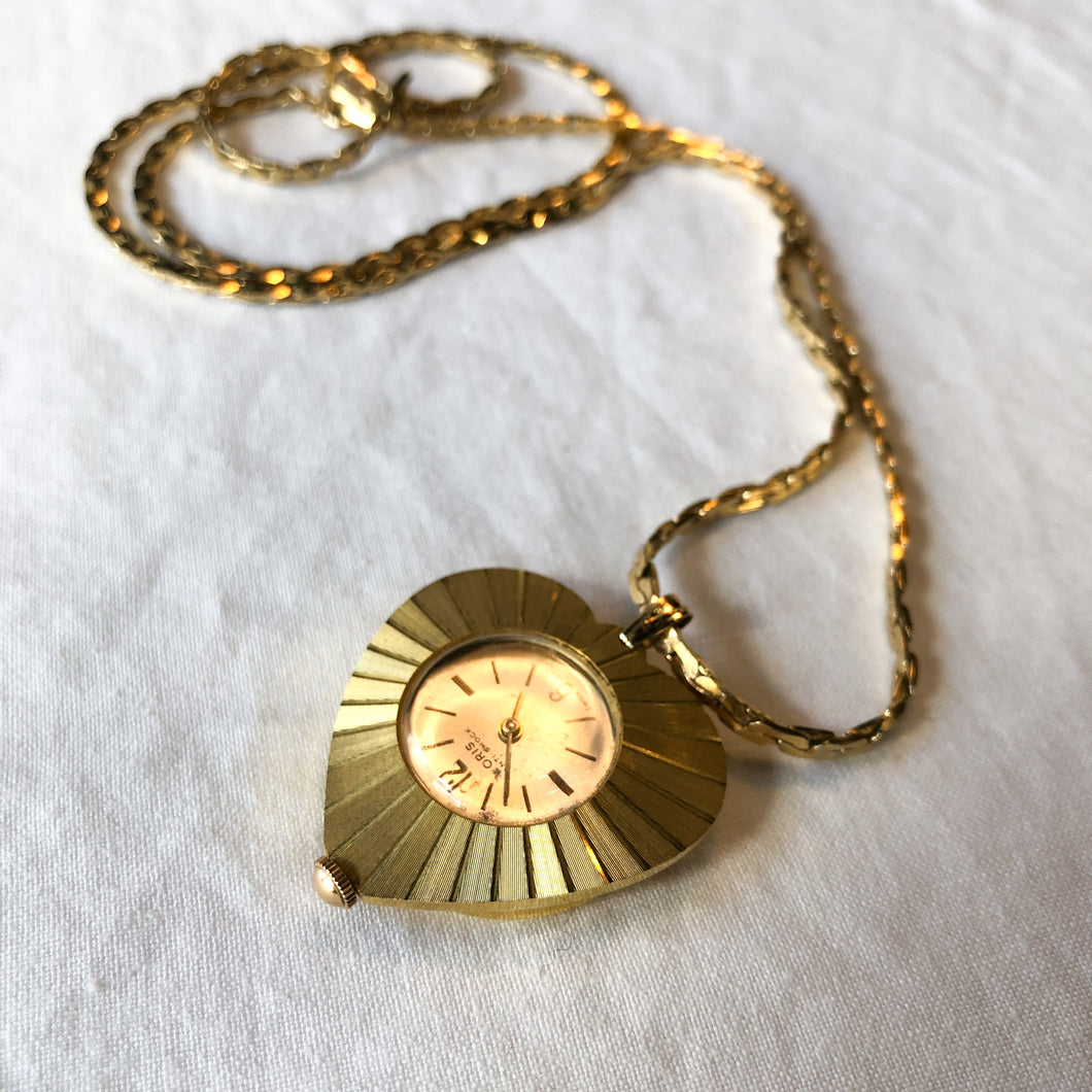 The watch pendant necklace