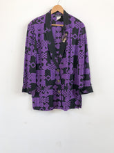 Load image into Gallery viewer, The 80s purple blouson
