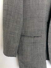 Load image into Gallery viewer, The no collar check 80s blazer jacket
