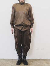 Load image into Gallery viewer, The 80s shiny mud pants suit
