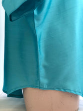 Load image into Gallery viewer, The wide turquoise blue blouse
