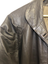 Load image into Gallery viewer, The 80s coffee brown leather jacket
