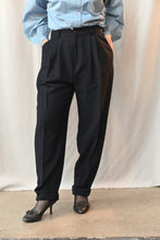 Load image into Gallery viewer, The pleated high waist navy pants
