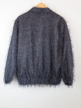 Load image into Gallery viewer, The grey metallic lurex fringe jacket
