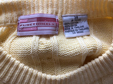 Load image into Gallery viewer, The pastel yellow 90s knit sweater
