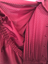 Load image into Gallery viewer, The 70s maroon dress
