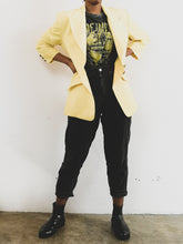 Load image into Gallery viewer, The lemon yellow 90s blazer
