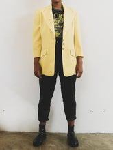 Load image into Gallery viewer, The lemon yellow 90s blazer
