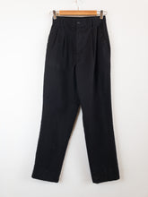 Load image into Gallery viewer, The 90s black cotton pants
