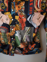 Load image into Gallery viewer, The shiny American comic blouse
