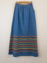 Load image into Gallery viewer, The 70s hand made maxi skirt
