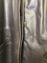 Load image into Gallery viewer, The 80s coffee brown leather jacket
