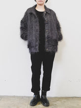 Load image into Gallery viewer, The grey metallic lurex fringe jacket
