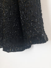 Load image into Gallery viewer, The black sequin &amp; beads jacket
