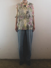 Load image into Gallery viewer, The transparent floral blouse
