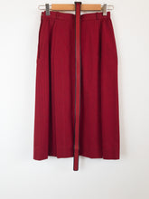 Load image into Gallery viewer, The 70s vintage red designer skirt
