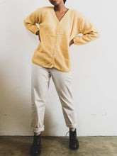 Load image into Gallery viewer, The creamy yellow knit jacket
