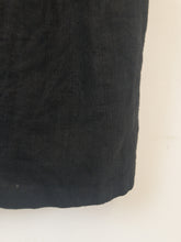 Load image into Gallery viewer, The long black Swedish linen jacket
