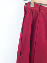 Load image into Gallery viewer, The 70s vintage red designer skirt
