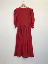 Load image into Gallery viewer, The red Trachten linen dress
