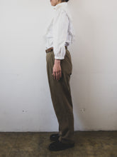 Load image into Gallery viewer, The khaki linen mix pants
