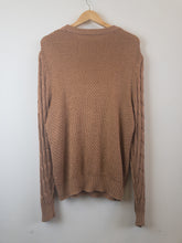 Load image into Gallery viewer, The copper knit sweater with braid design
