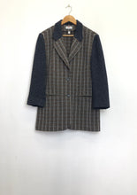 Load image into Gallery viewer, The check wool mix unisex jacket
