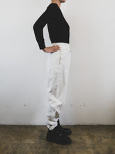 Load image into Gallery viewer, The 80s white vintage pants
