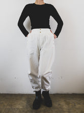 Load image into Gallery viewer, The 80s white vintage pants
