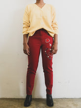 Load image into Gallery viewer, The playful red denim pants
