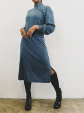 Load image into Gallery viewer, The grey-blue dress
